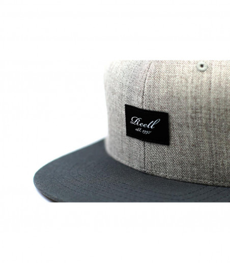snapback gris jaspeado Reell snapback gris jaspeado Reell
